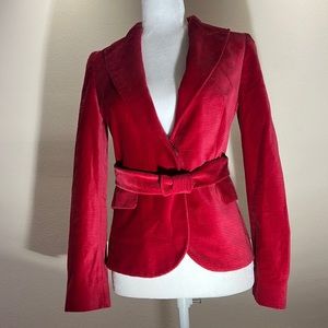Red Valentino velvet jacket